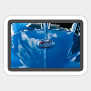 Split Window Corvette Sticker